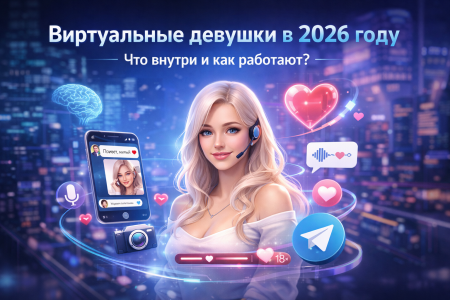 Виртуальная девушка в телеграм ИИ NIMFA